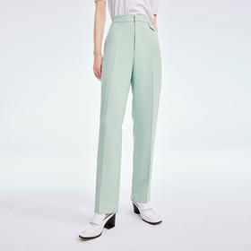 LILY2022夏新款女装时尚通勤款高级感气质显瘦西装裤122200C5169