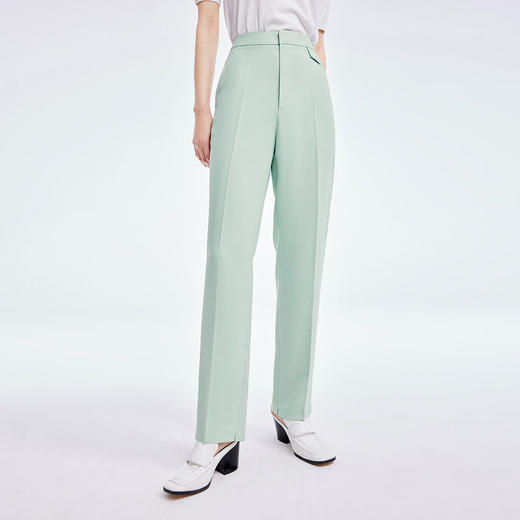 LILY2022夏新款女装时尚通勤款高级感气质显瘦西装裤122200C5169 商品图0