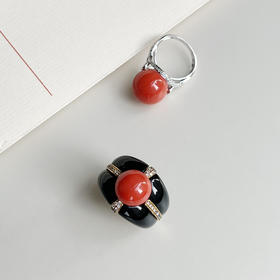 ONLY系列 红海 天然珊瑚戒指