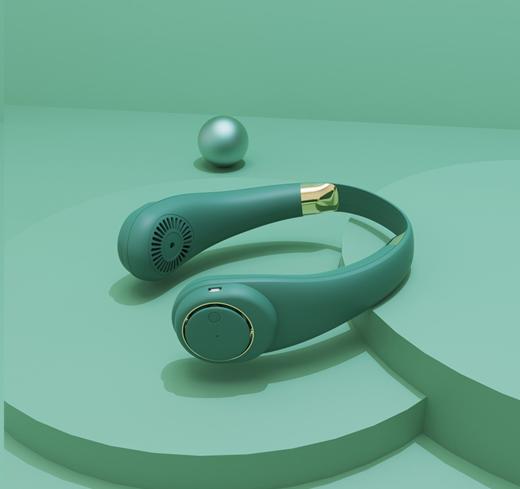 【360°环颈凉风 不纠头发】新款无叶懒人挂脖风扇负离子USB运动风扇充电超静音便携挂脖 商品图9