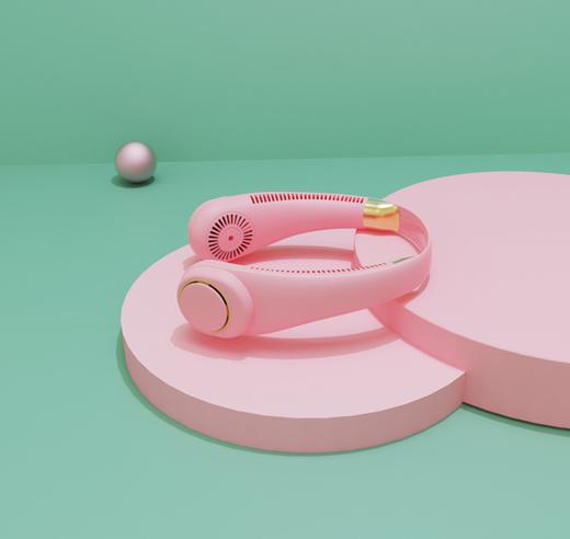 【360°环颈凉风 不纠头发】新款无叶懒人挂脖风扇负离子USB运动风扇充电超静音便携挂脖 商品图8