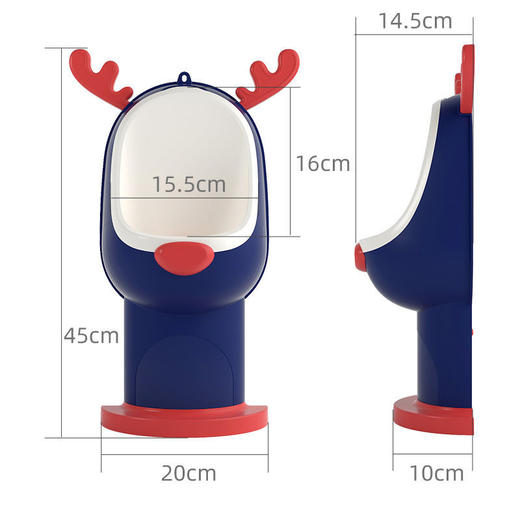 小孩男孩站立挂墙式便斗宝宝坐便器小便尿盆儿童尿壶马桶尿尿神器 商品图6