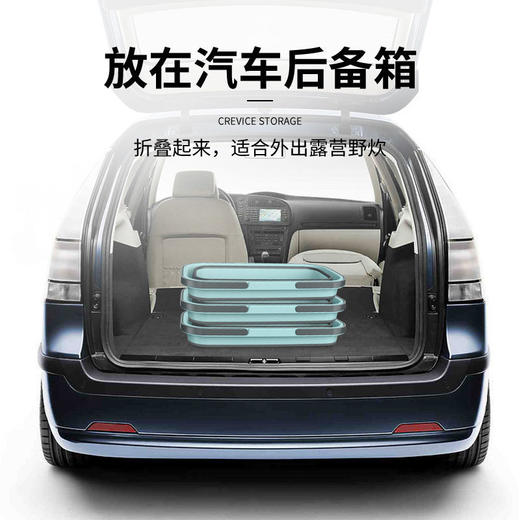 折叠水桶塑料家用桶拖把桶大号特大桶子加厚提手储水拖地盆单桶小 商品图4