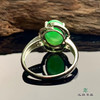 派瑞翡翠 18k金翡翠戒指 糯种 阳绿色 商品缩略图2