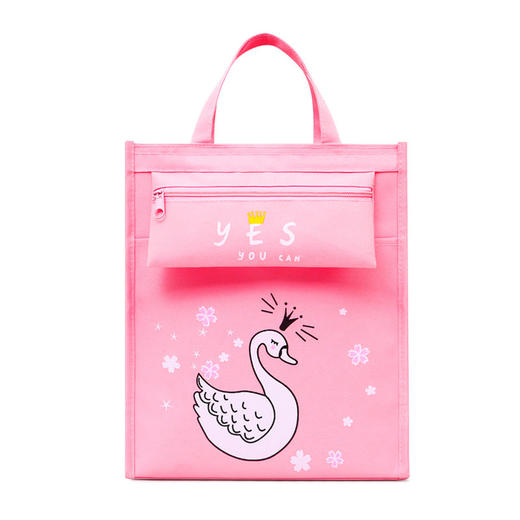 补习袋韩版小学生手提袋帆布儿童美术袋儿童中学生文件补习包拎包 商品图5