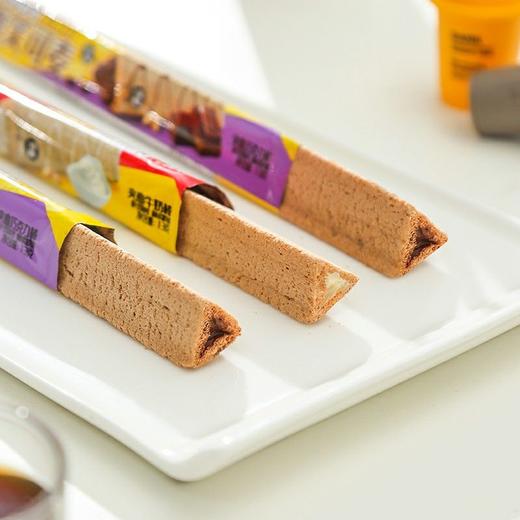 夹心饼干巧克力棒牛奶味纤麦香脆威化饼能量棒休闲零食 商品图6