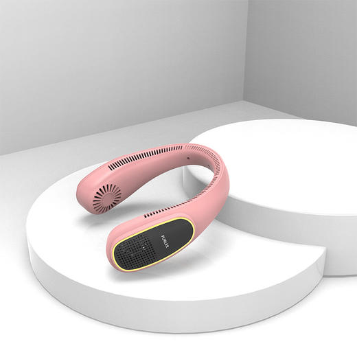 【360°环颈凉风 不纠头发】新款无叶懒人挂脖风扇负离子USB运动风扇充电超静音便携挂脖 商品图4