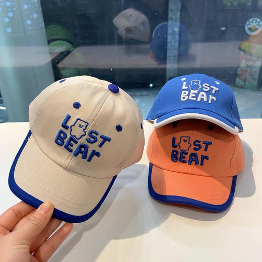 宝宝帽子春秋季新款男童女童休闲鸭舌帽韩版儿童遮阳棒球帽春天潮 商品图0