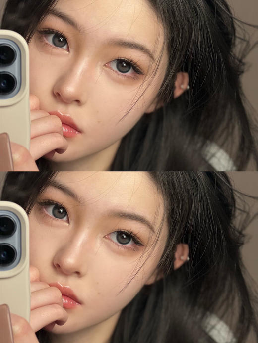 【日抛活动】cherryplum 全系列 冰糖丸&可可泡芙 | 【一盒10片，多盒购买更划算，选款色板在详情页内】，蓝色日抛 大直径日抛 商品图5