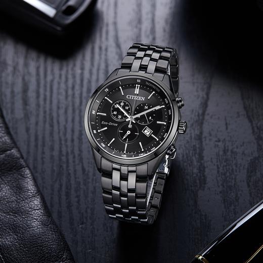 西铁城(CITIZEN)官方正品光动能男表商务休闲防水钢带简约款AT2145-86E 商品图1