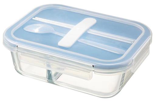 远梦轻食长方形高硼硅玻璃饭盒1040ml 商品图0