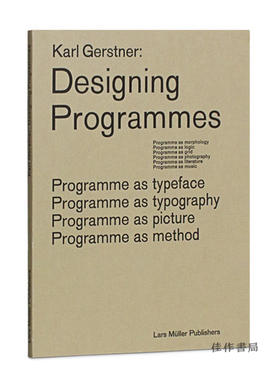 Designing Programmes: Programme as Typeface、Typography、Picture、Method / 设计程序：程序作为字体、排版、图片、方法的程序