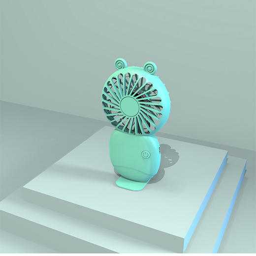 【迷你轻巧便捷 清风随行】2022新款手持风扇 usb充电小风扇 便携迷你宿舍桌面静音礼品 商品图6