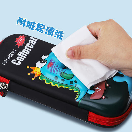 小学生笔袋三层多功能文具盒男童铅笔盒女童可爱卡通幼儿园铅笔袋 商品图5