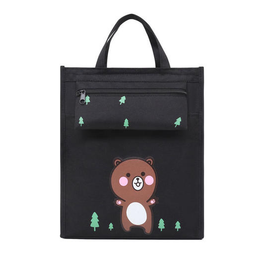 补习袋韩版小学生手提袋帆布儿童美术袋儿童中学生文件补习包拎包 商品图9