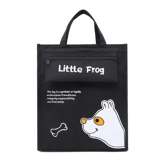 补习袋韩版小学生手提袋帆布儿童美术袋儿童中学生文件补习包拎包 商品图7