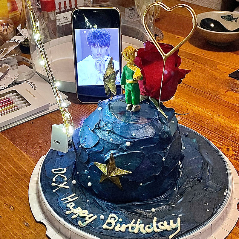 黑巢-小王子生日蛋糕