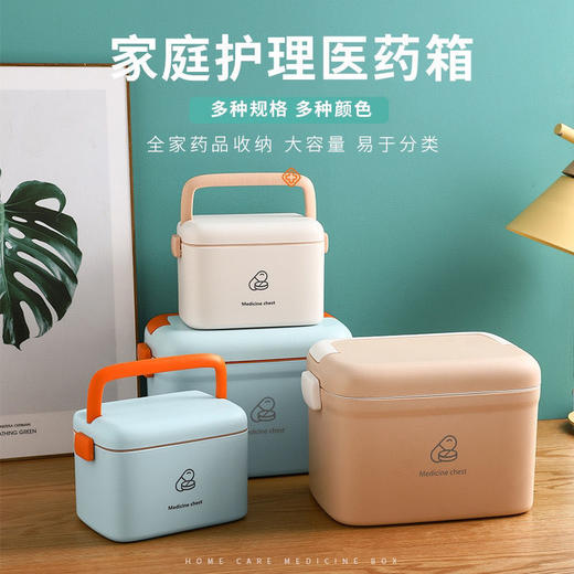 医药箱家用大容量急救箱医护多层药品应急收纳盒家庭装医药箱 商品图1