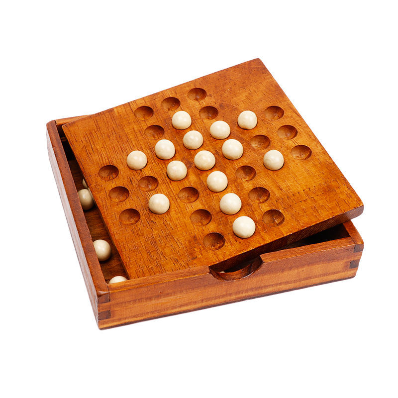 智力开发独立钻石棋古典儿童玩具欧美桌游单身贵族棋孔明棋