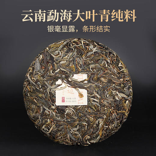 一球2022年百山百味·景迈普洱生茶饼200g 商品图1