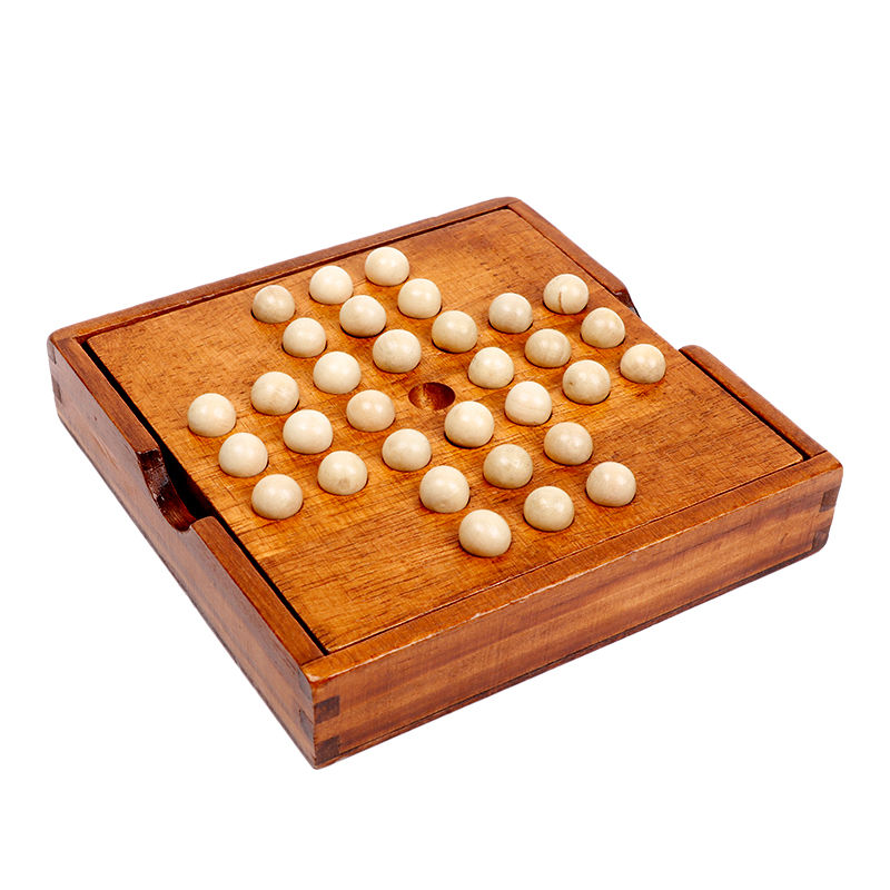 智力开发独立钻石棋古典儿童玩具欧美桌游单身贵族棋孔明棋