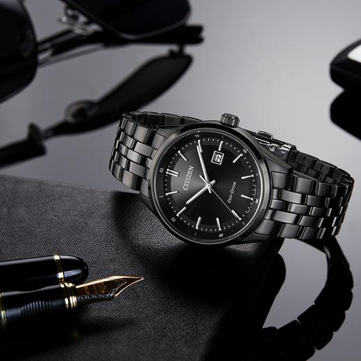 西铁城（CITIZEN）光动能男士腕表商务钢带款BM7565-80E 商品图7