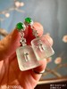 玻璃飘翠方扣耳坠  86999【107-2110903】 商品缩略图1