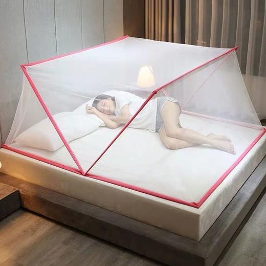 成人蚊帐罩新款可折叠免安装家用学生宿舍单双人大人婴儿童防蚊罩 商品图1