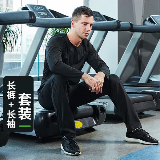 暴汗服男套装衣服健身衣运动发汗出汗服降体控体爆汗服 商品图7