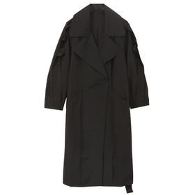 玳莎中长款风衣2022新款宽松时髦气质通勤时尚设计风衣  CA38301