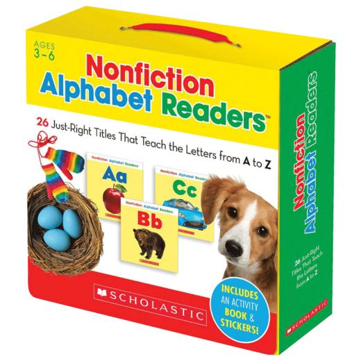 学乐字母启蒙认知教材26册 英文原版 Nonfiction Alphabet Readers  英文版 进口英语书籍 商品图1