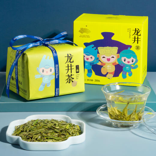 艺福堂 明前二级龙井茶200g/盒（亚运会特许*宸宸） 商品图1