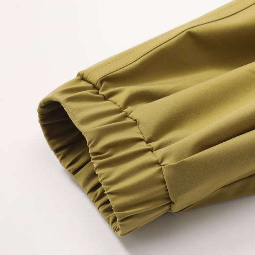 玳莎荷叶边时尚短款连帽外套2022新款纯色通勤外套女  CA37304 商品图3