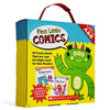 学乐初级阅读亲子图画书 英文原版First Little Comics Levels A&B New Readers 20册 AB级指导手册全彩启蒙入门漫画读物激励贴纸 商品缩略图0