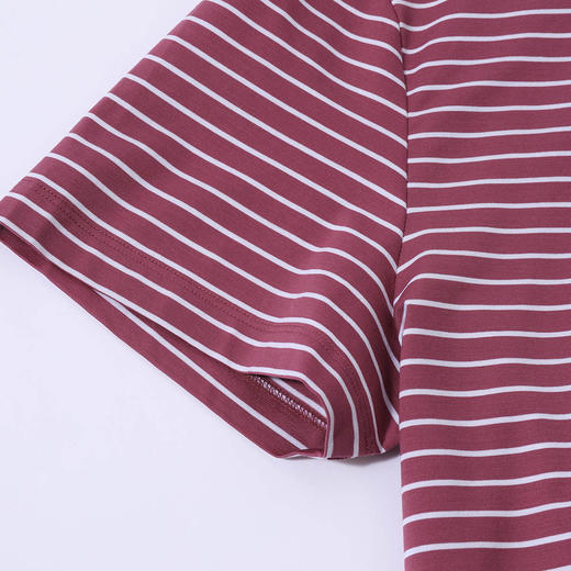 GOOD LUCK/德鲨经典条纹两色可选休闲商务短袖T恤BY03108 商品图10