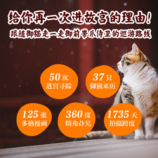 在故宫遇见喵 御猫寻踪地图 克查等著 商品图1