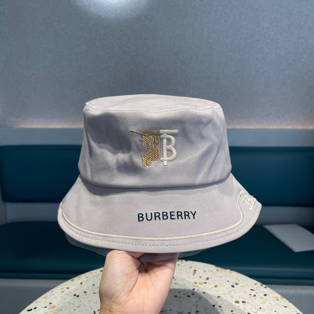 巴宝莉 burberry )官网同款新款渔夫帽 大牌高级十感足 简约尚时风