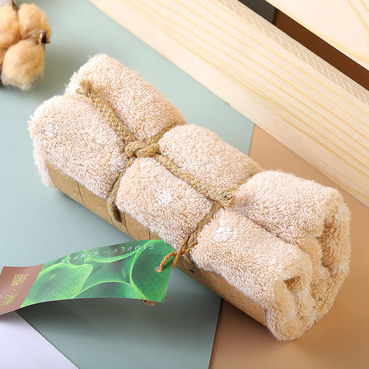 有机彩棉大毛巾 运动毛巾 家庭成人小孩毛巾 蓬松吸水 素道敦煌天然有机彩棉基地 舒适安全健康 [漳州仓] 商品图5
