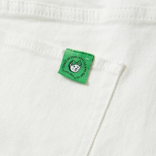 TeenieWeenie小熊2022夏季新款字母牛仔裤韩版直筒裤长裤TTTJ222301T 商品图4