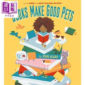【中商原版】Momoko Abe：Books Make Good Pets书籍是好宠物 英文原版进口图书 儿童绘本故事图画书 阅读习惯养成 3岁以上