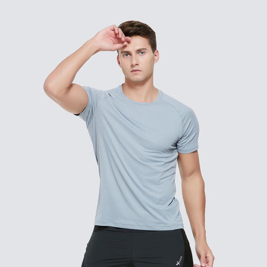 石墨烯户外防紫外线冰感抑菌T恤 商品图2