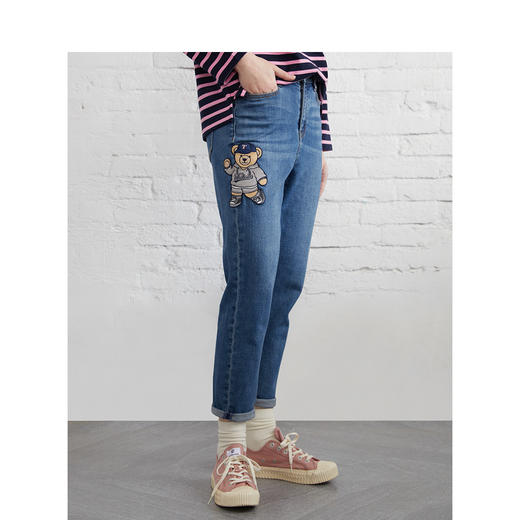 TeenieWeenie小熊22春夏卡通牛仔裤长裤TTTJ221203P 商品图2