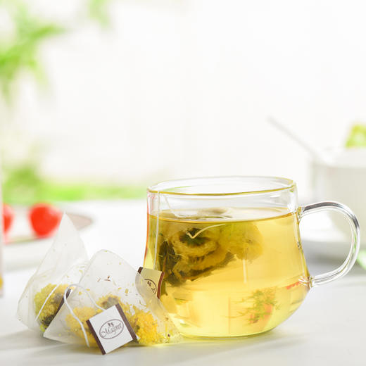 中国台湾曼宁乌龙菊花茶茶包（代用茶）22.5g  清新菊花香气中多了乌龙茶的底 025321 商品图3