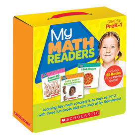 数学启蒙认知教材25册 英文原版 My Maths Readers Prek -Grade 1 英文版 进口英语书籍