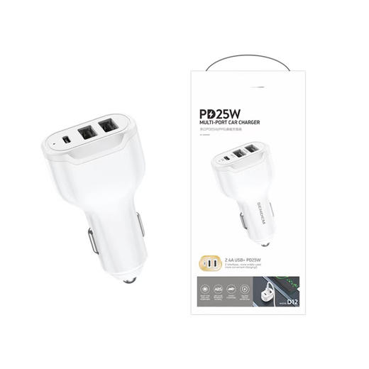 双usb车载充电器点烟器pd快充多功能 商品图3