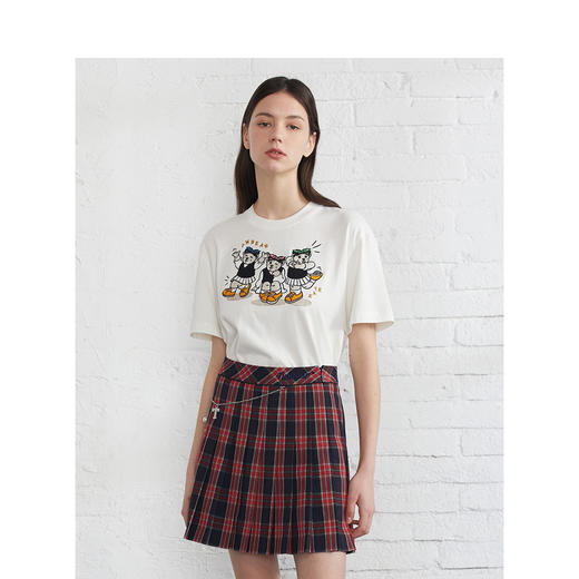 TeenieWeenie小熊圆领套头T恤短袖TTRA222303P 商品图3