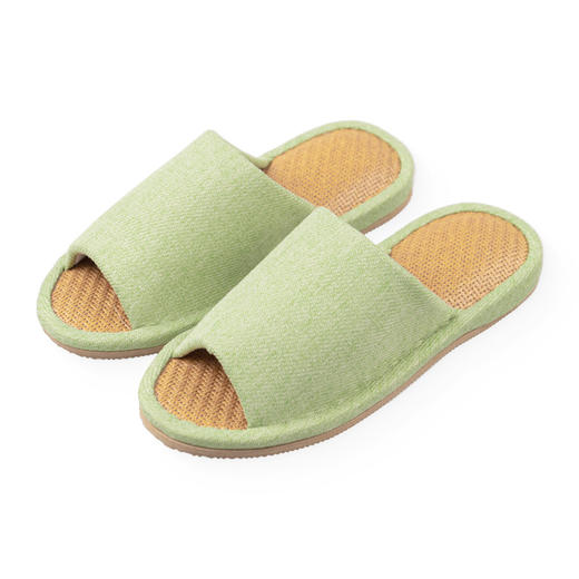 日式无印凉席底拖鞋夏季家居拖鞋 A-4571 商品图8