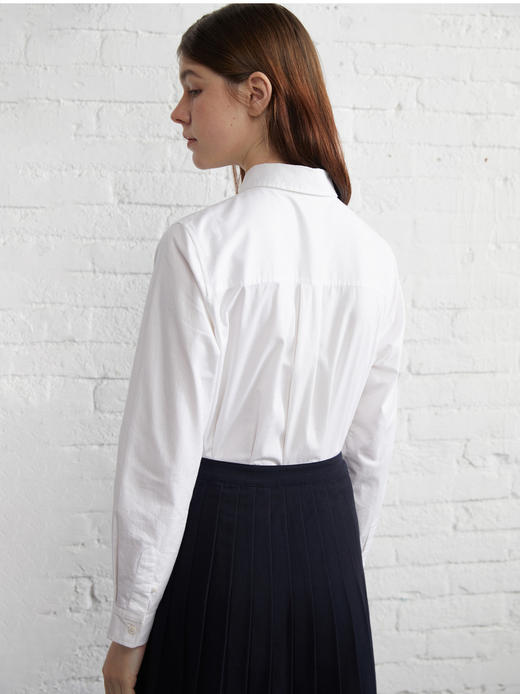 TeenieWeenie小熊2022春季新款女装卡通图案休闲宽松长袖衬衫TTYW221207P 商品图1