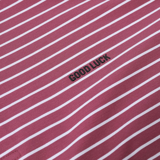 GOOD LUCK/德鲨经典条纹两色可选休闲商务短袖T恤BY03108 商品图9