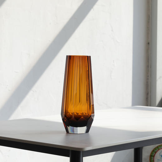 2022.3月新款菱形厚重玻璃花瓶 商品图3